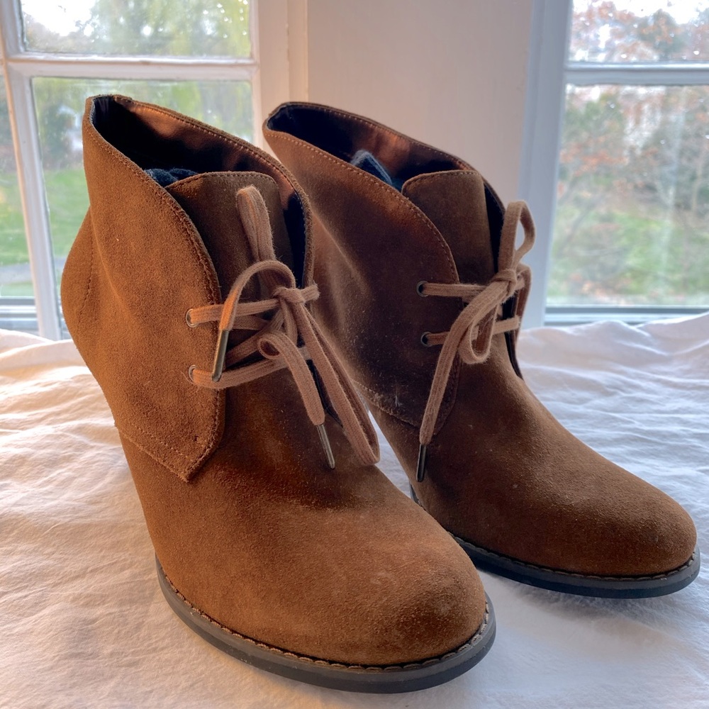 Indigo ankle boot